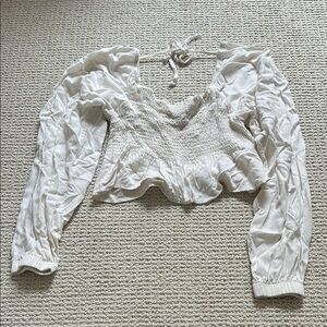 Elegant White Women's Top